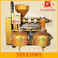 Fábrica de extractor de aceite de prensado en frío Máquina combinada de prensa de aceite Yzlxq140